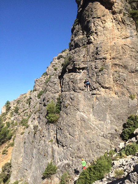 Escalada Deportiva La Escaleruela Cazorla