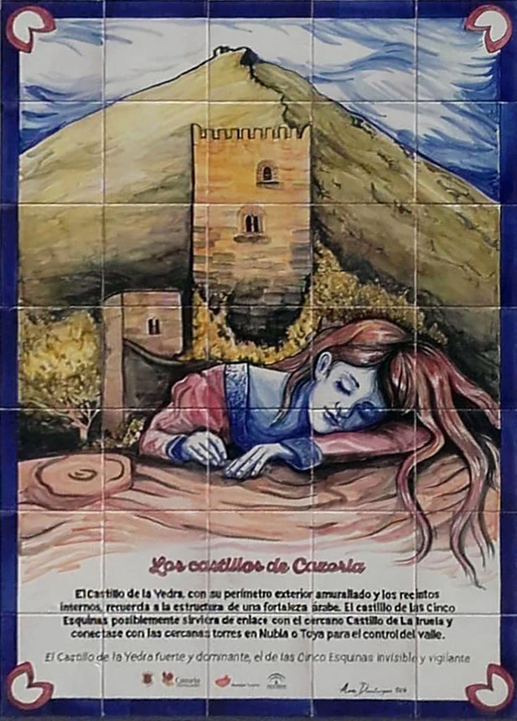 Mural cerámico Castillos de Cazorla