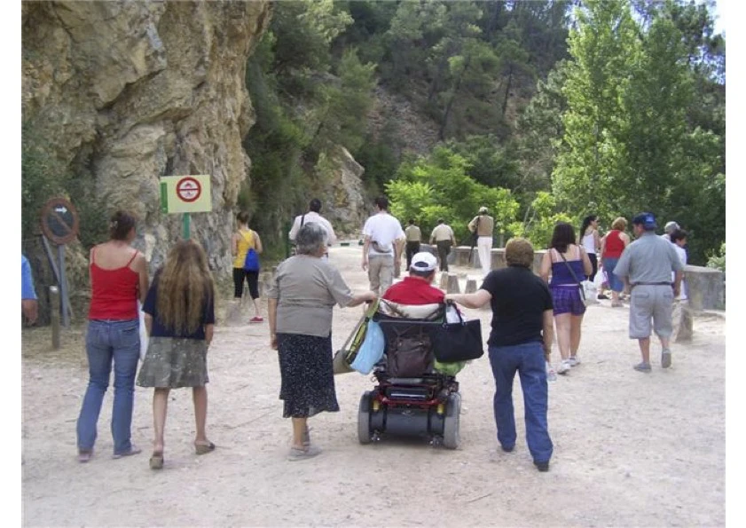 Ruta accesible Río Borosa Hasta Cerrada de Elías