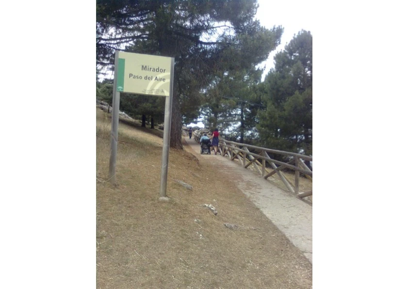 Ruta accesible Paso del Aire Puerto de las Palomas