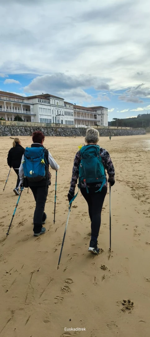 Rutas Nordic Walking gratuitas en Gorliz