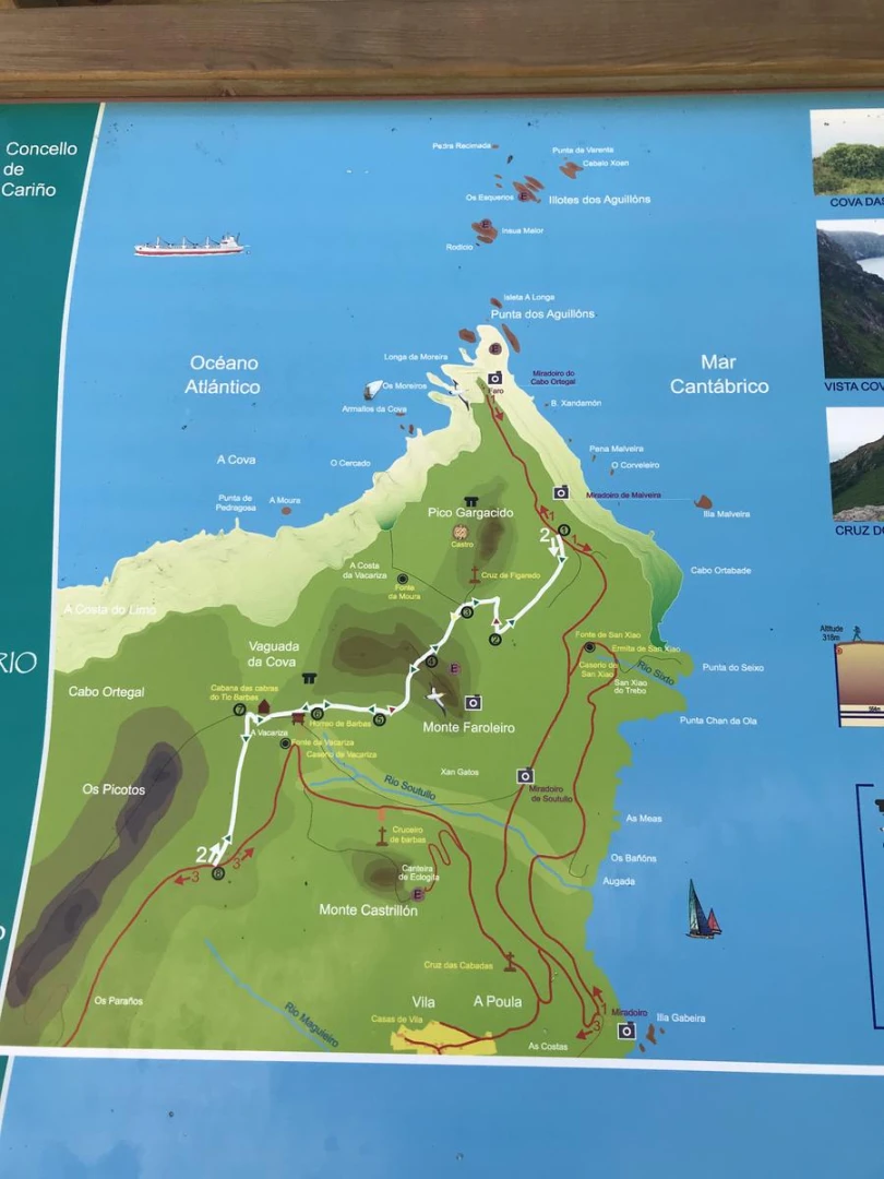 Cariño-Faro Cabo Ortegal-Punta do Limo