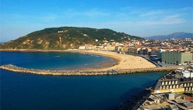 Faro de la Plata, entre San Sebastián y Pasaia