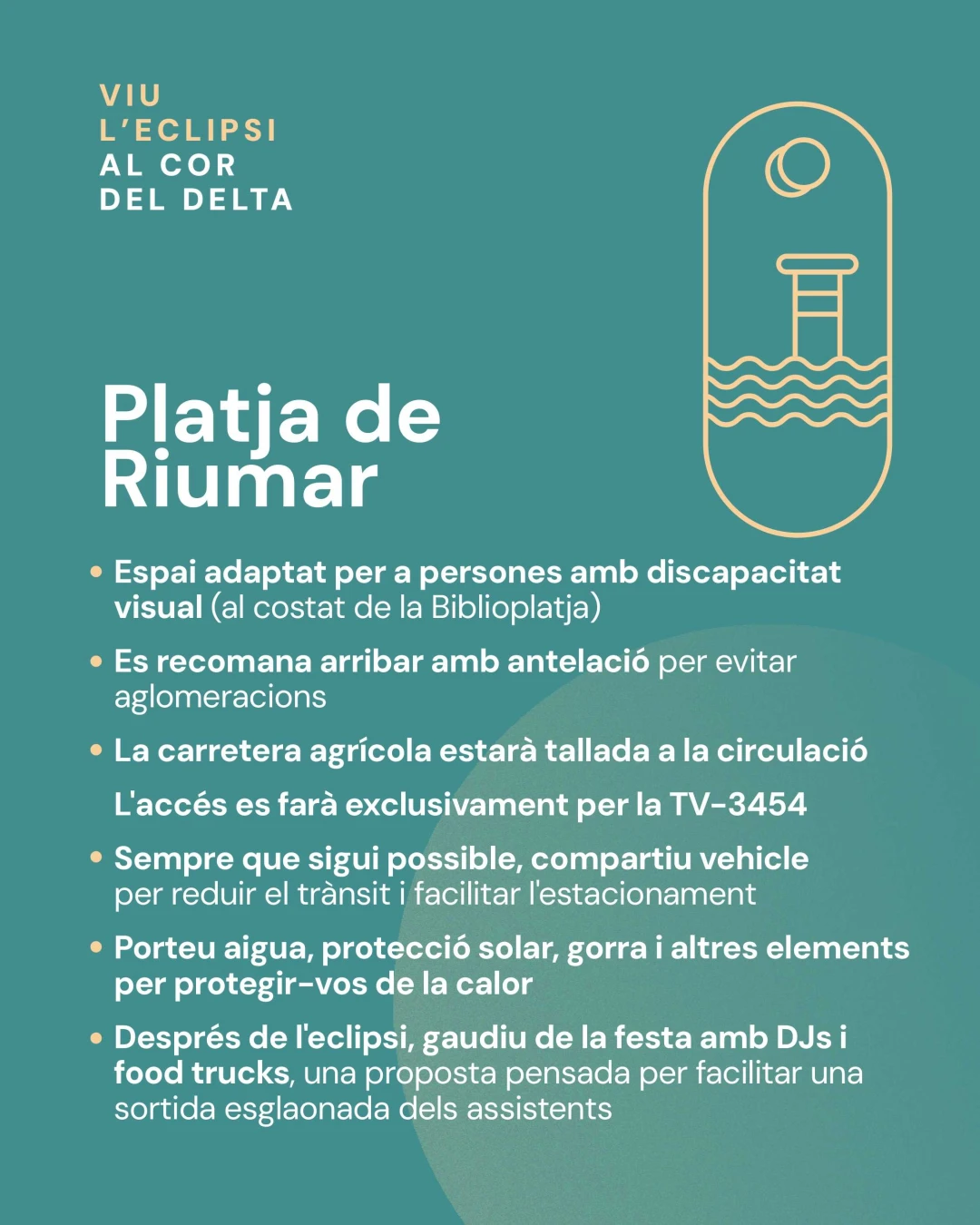 Ubicació Platja de Riumar