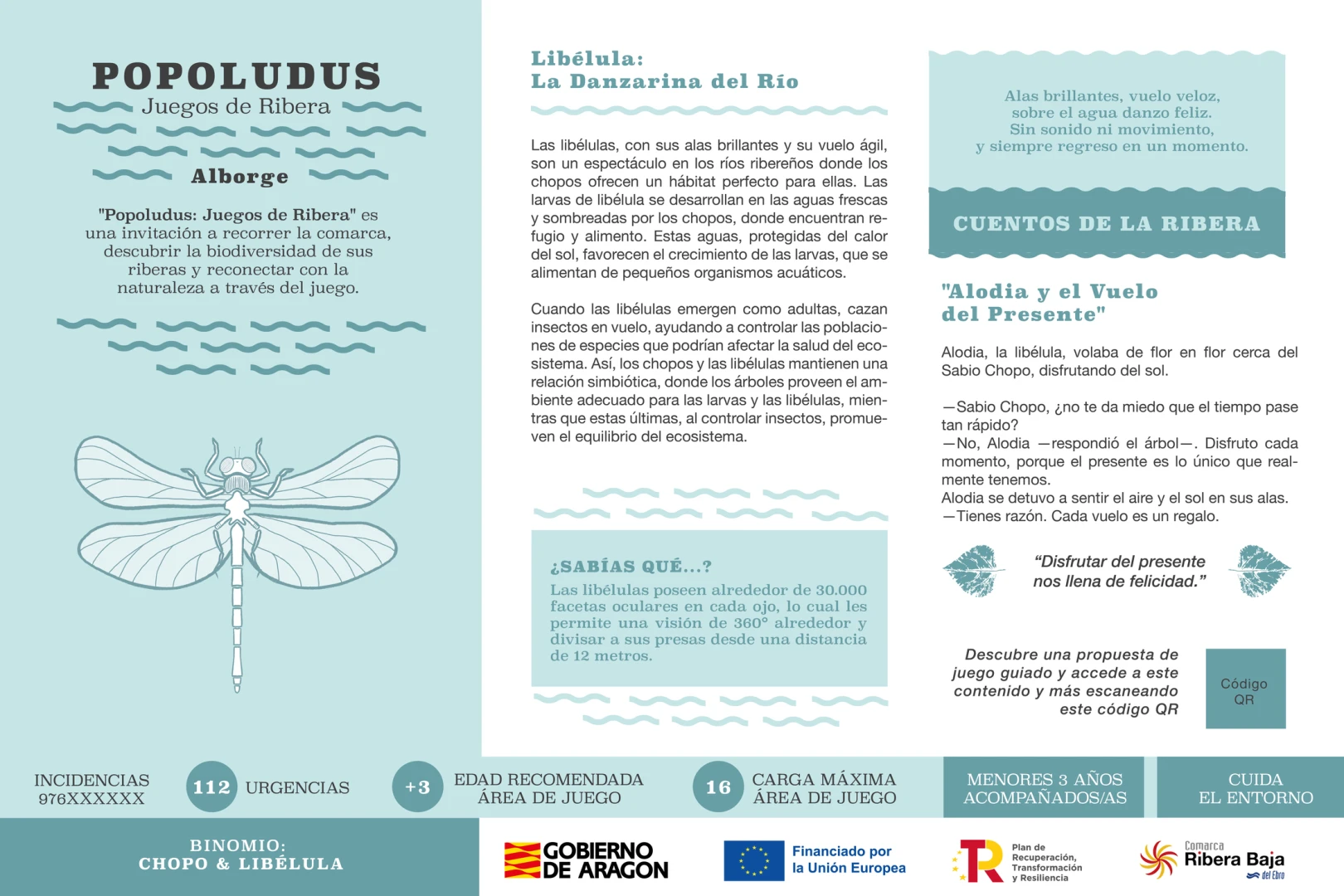 Parque Popoludus: Juegos de ribera – La Libélula