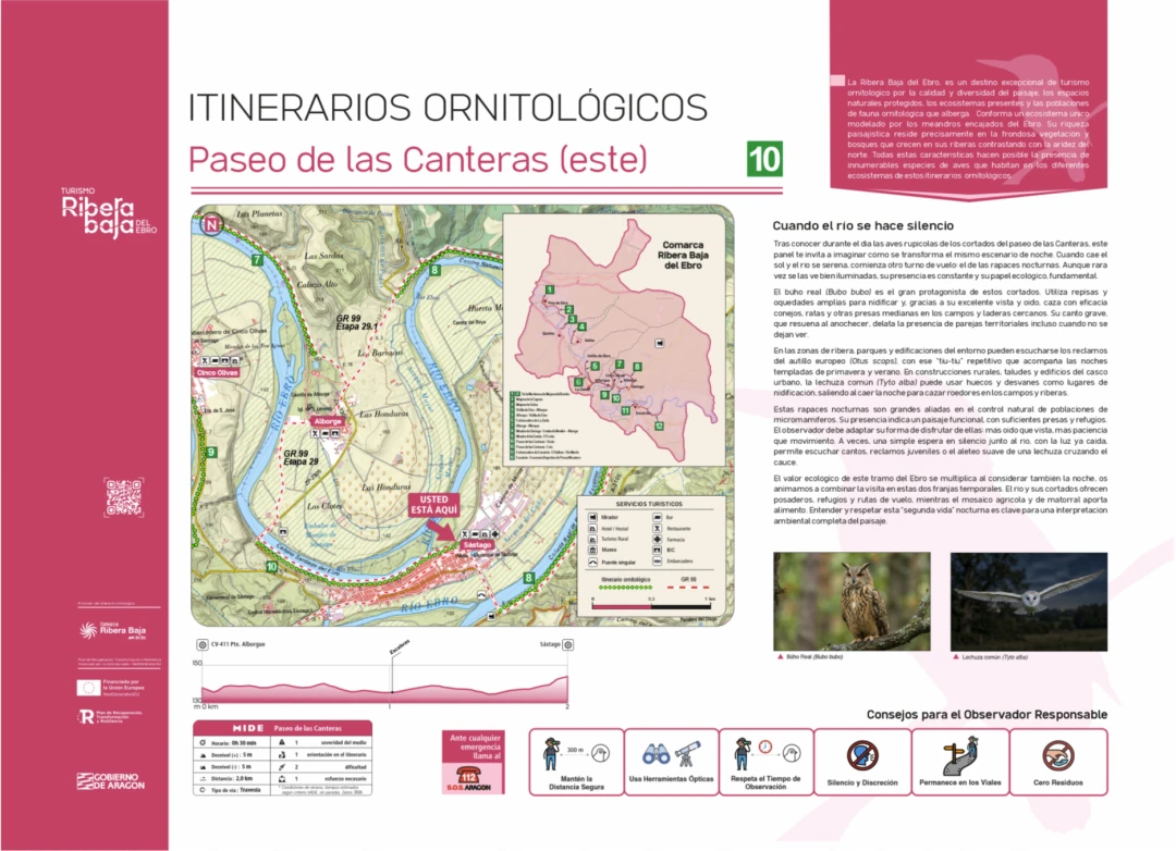 Punto ornitológico 10 este (Sástago)