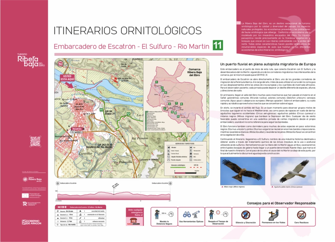 Punto ornitológico 11 (Escatrón)