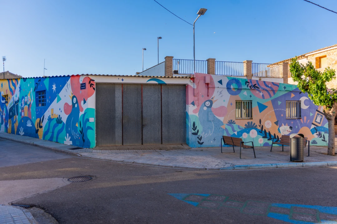 Mural Elisa Sancho (Plaza Roucha)