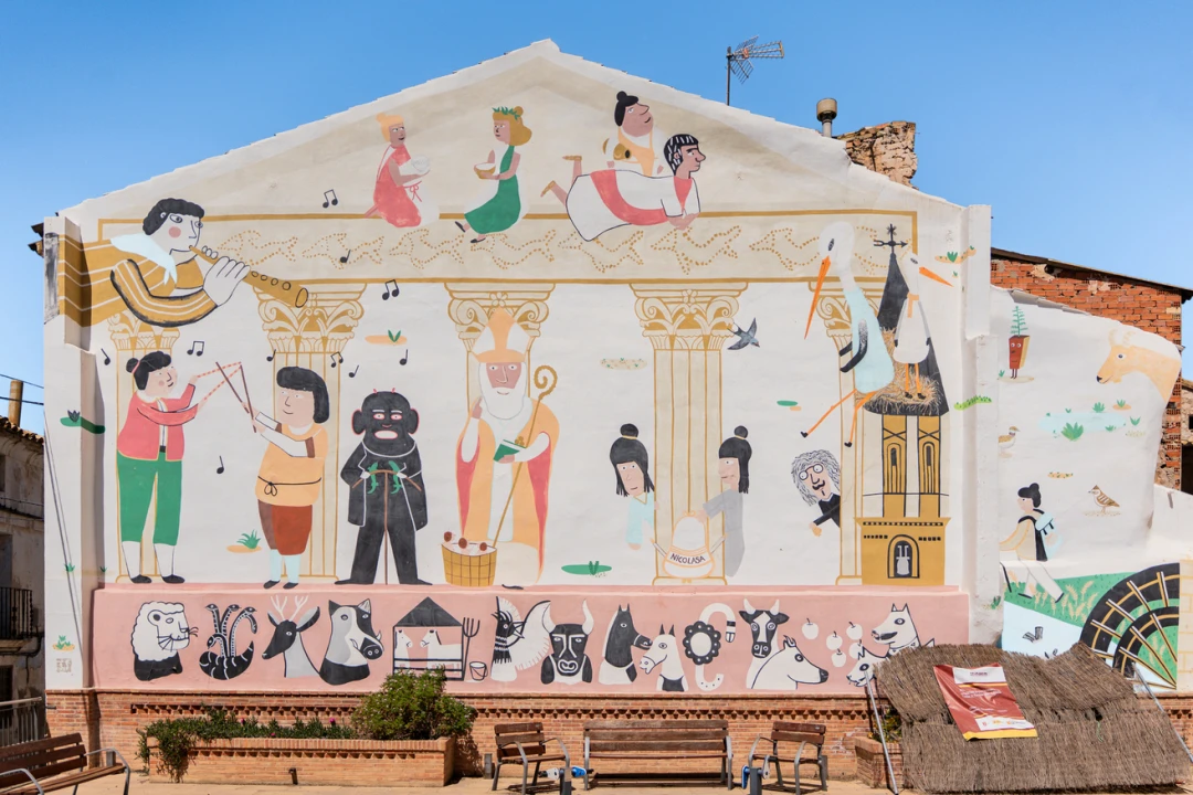 Mural (plaza de la iglesia)