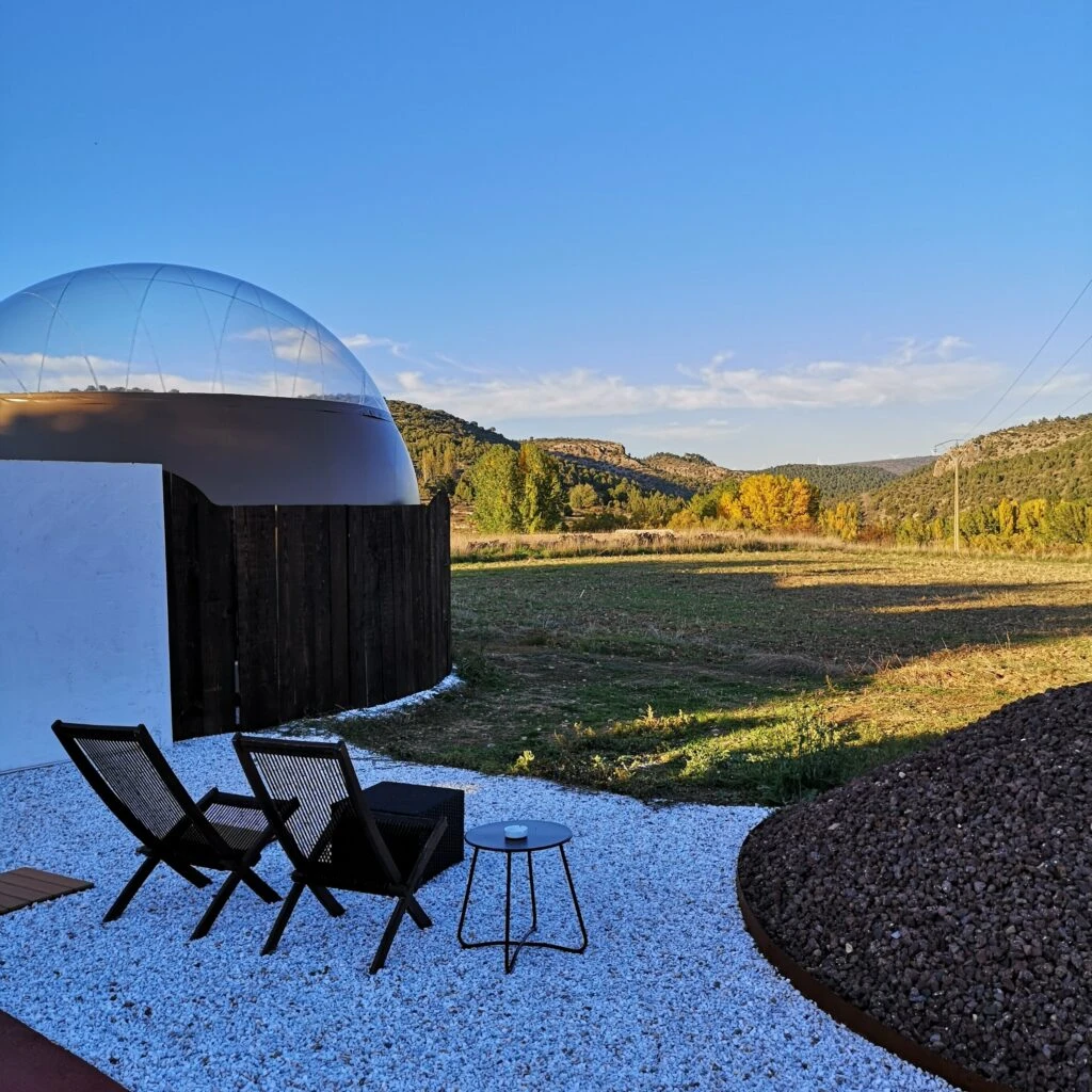 Burbuja Antisaturno – Glamping Alto Tajo