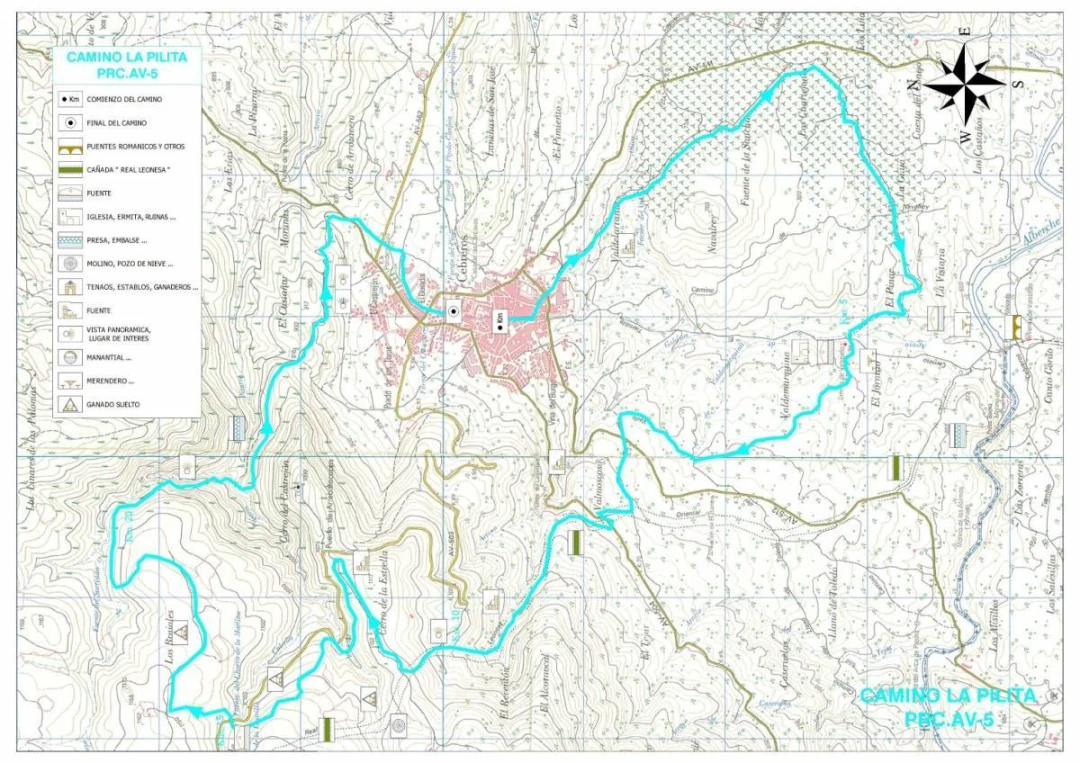 RUTA PRC 5 Camino de la Pilita