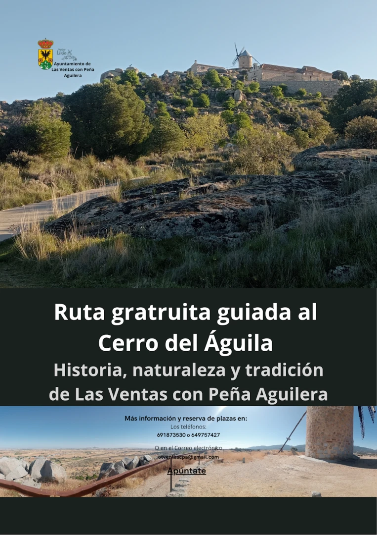 Ruta gratuita y guiada al Cerro del Águila