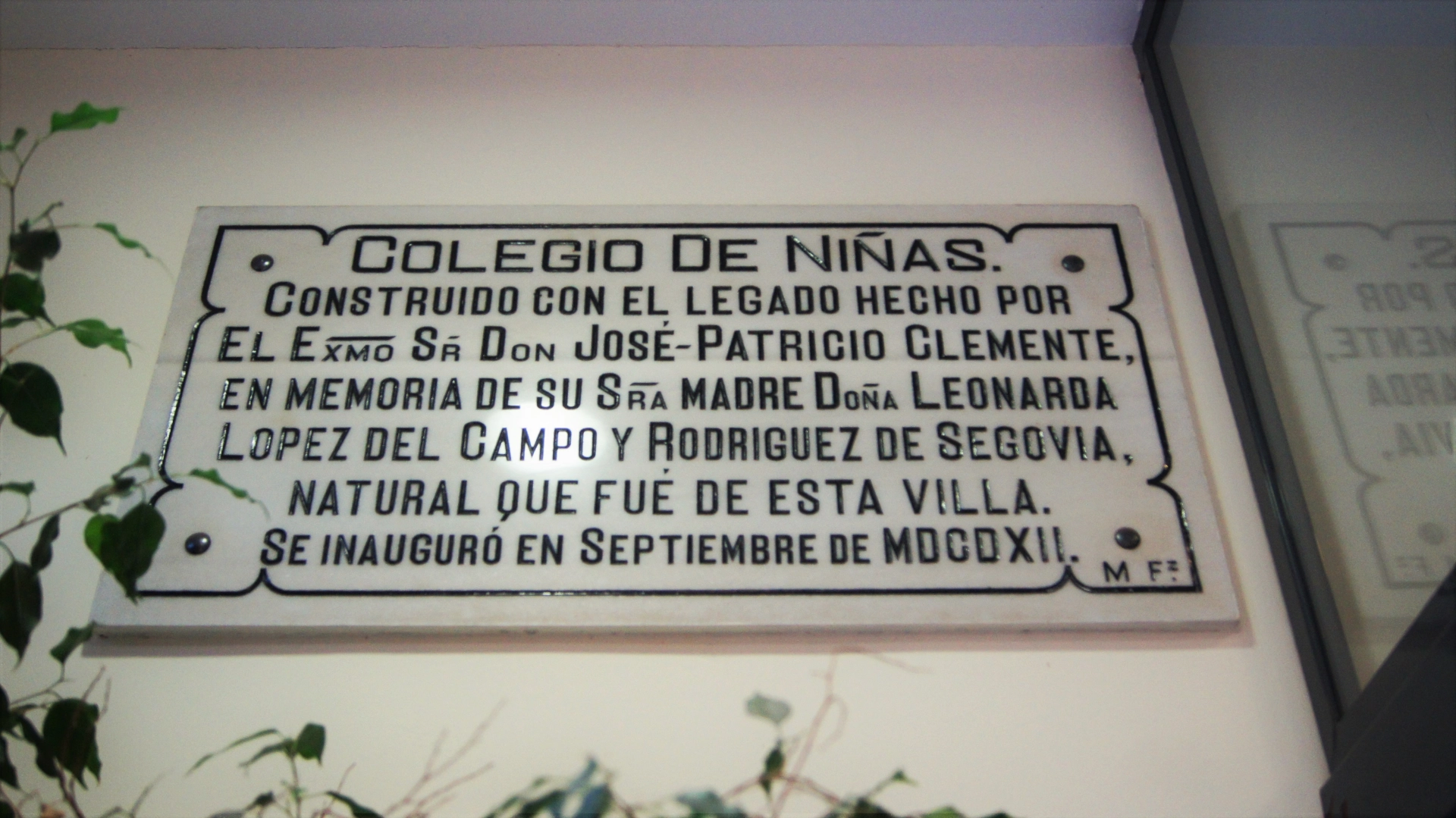 Escuelas de niñas de la Glorieta de Eusebio Méndez